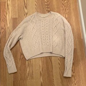 LA HEARTS Cropped Sweater